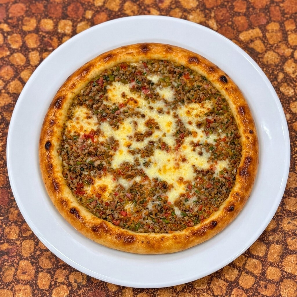 Güveç Kıymalı Kaşarlı Pide