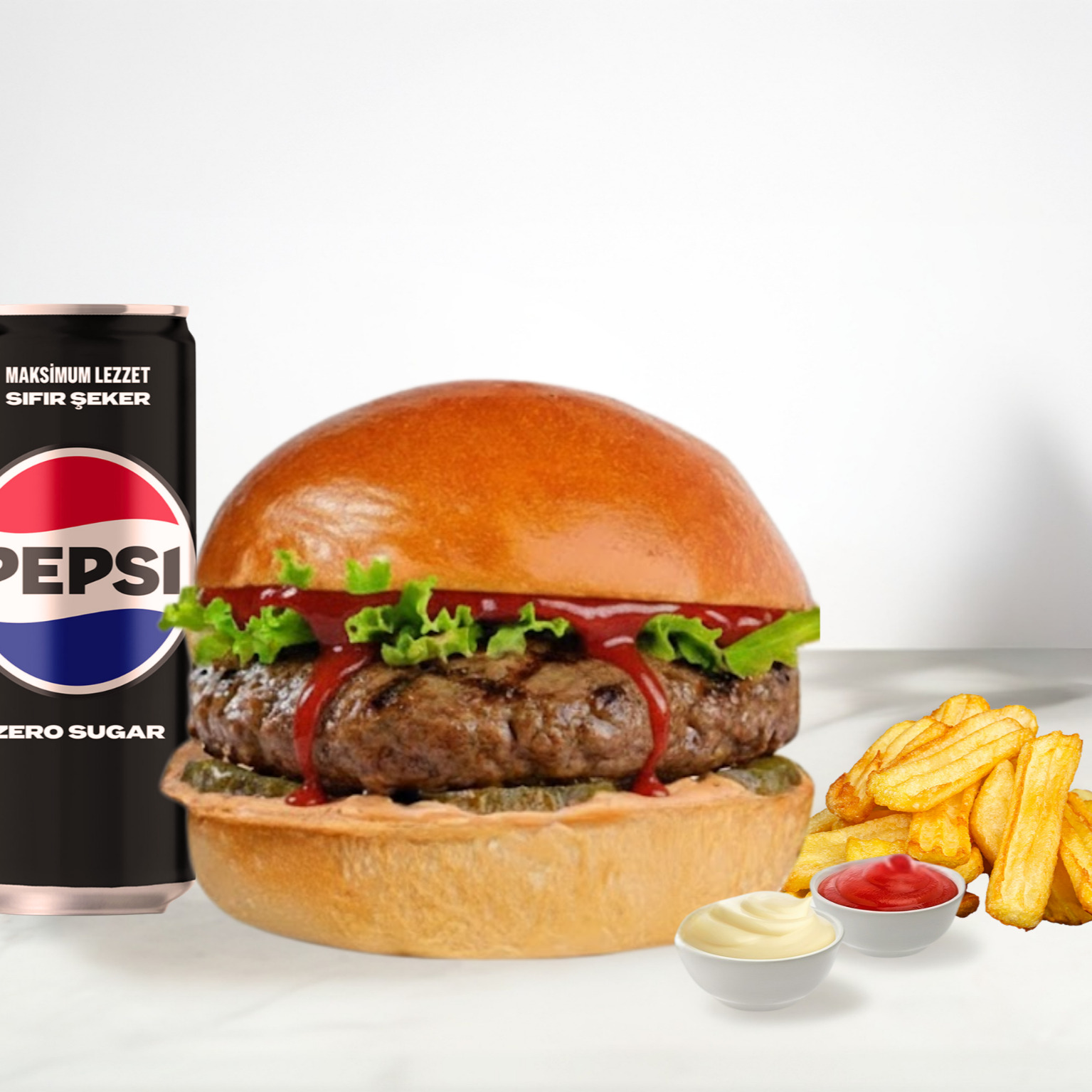 Red Hot Burger Menü