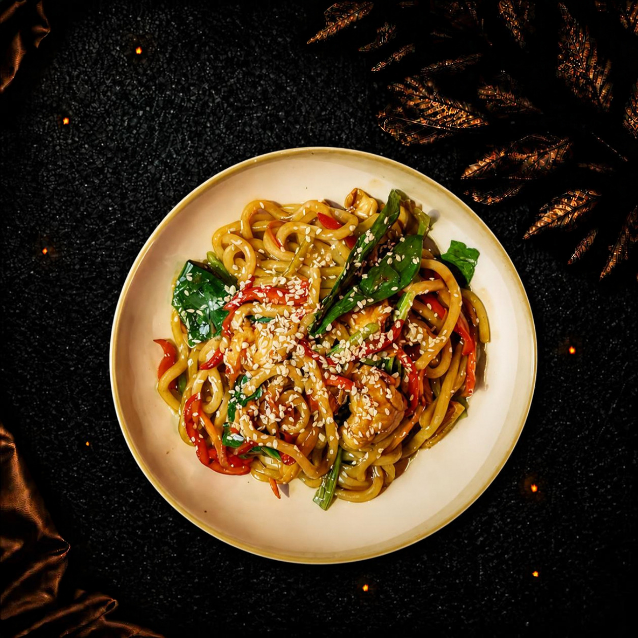 Tavuklu Udon