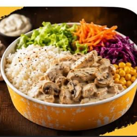 Bowl Tiftik Tavuk Pilav (1.5 Porsiyon) (Menü)