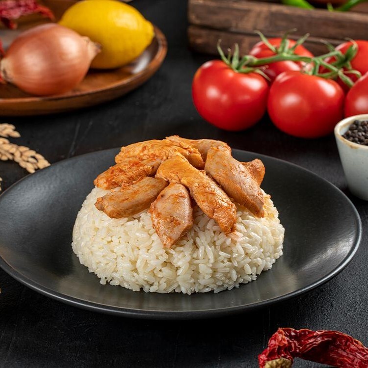 Barbekü Soslu Tavuk Pilav