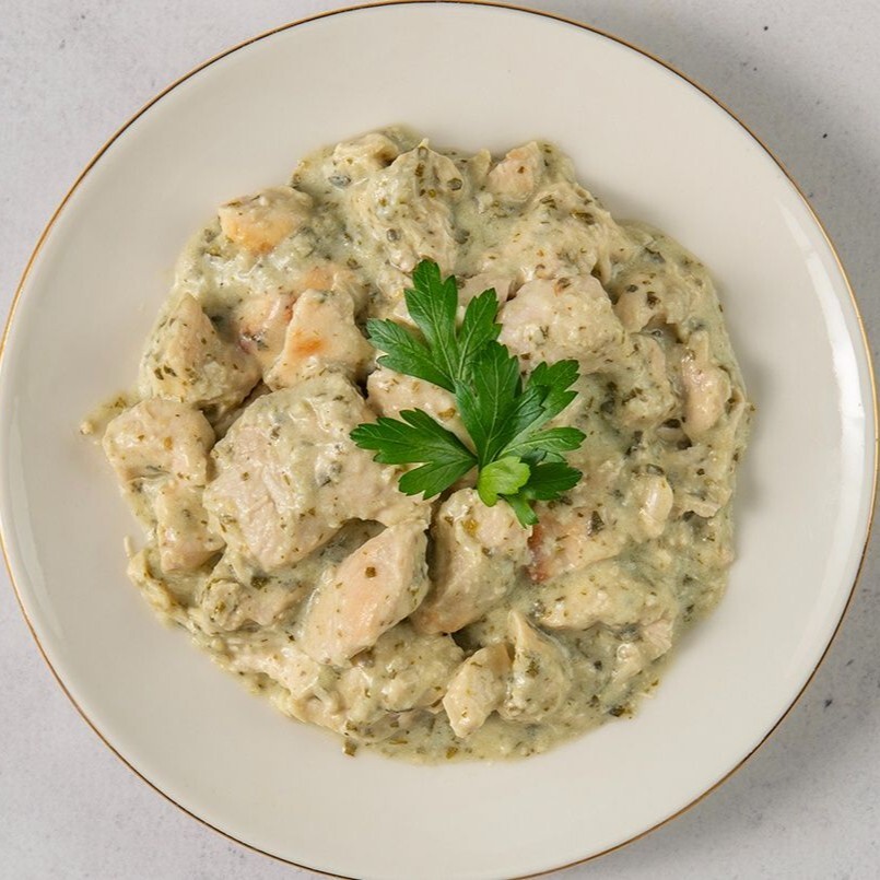Pesto Soslu Tavuk