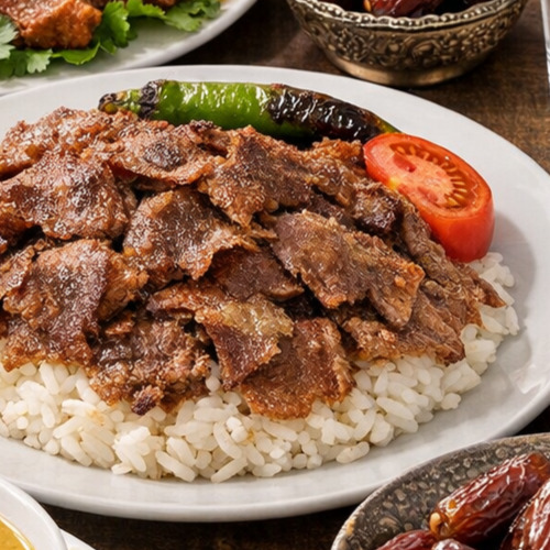 Pilav Üstü Döner Menü