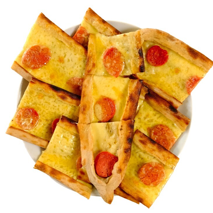 Kaşarlı Sucuklu Pide