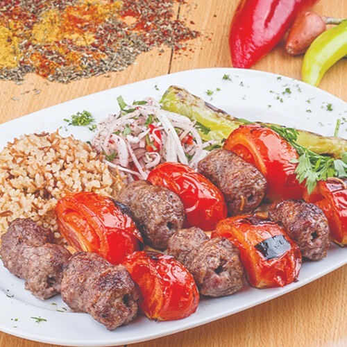 Domatesli Kebap