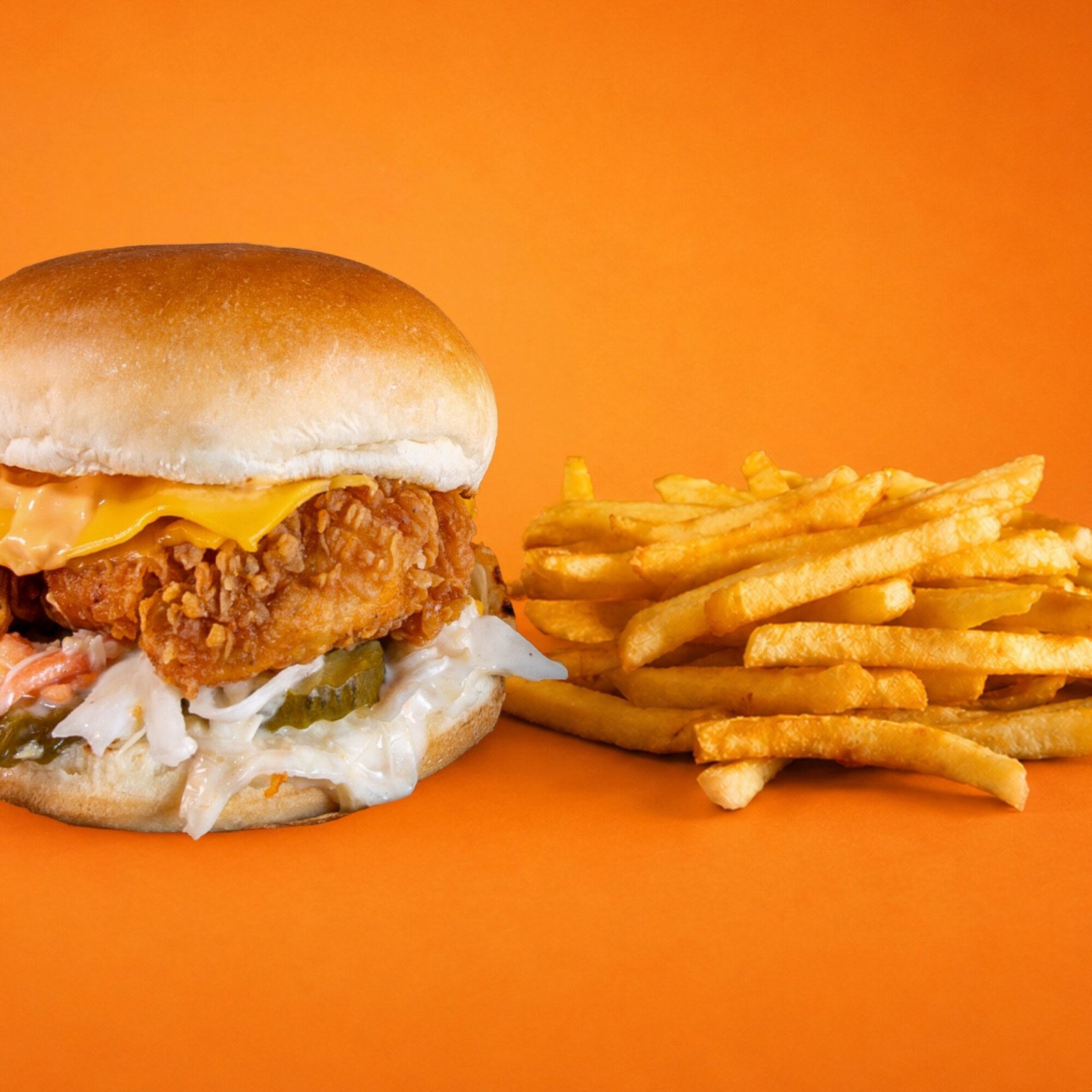 Crunchy Beast Burger