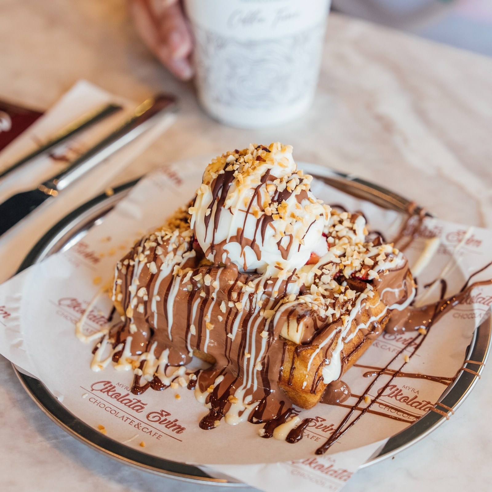 Waffle Dondurma Küçük