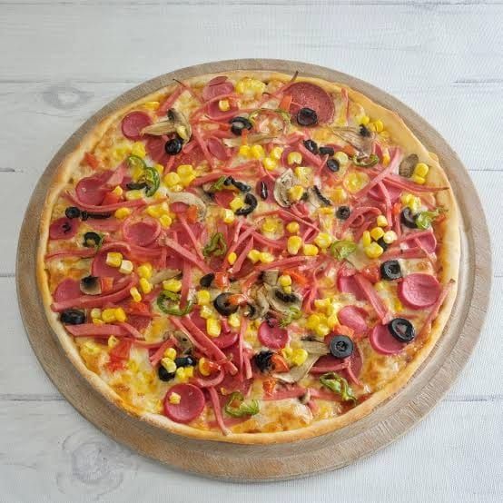 Mega Mix Pizza (Küçük Boy) Menü