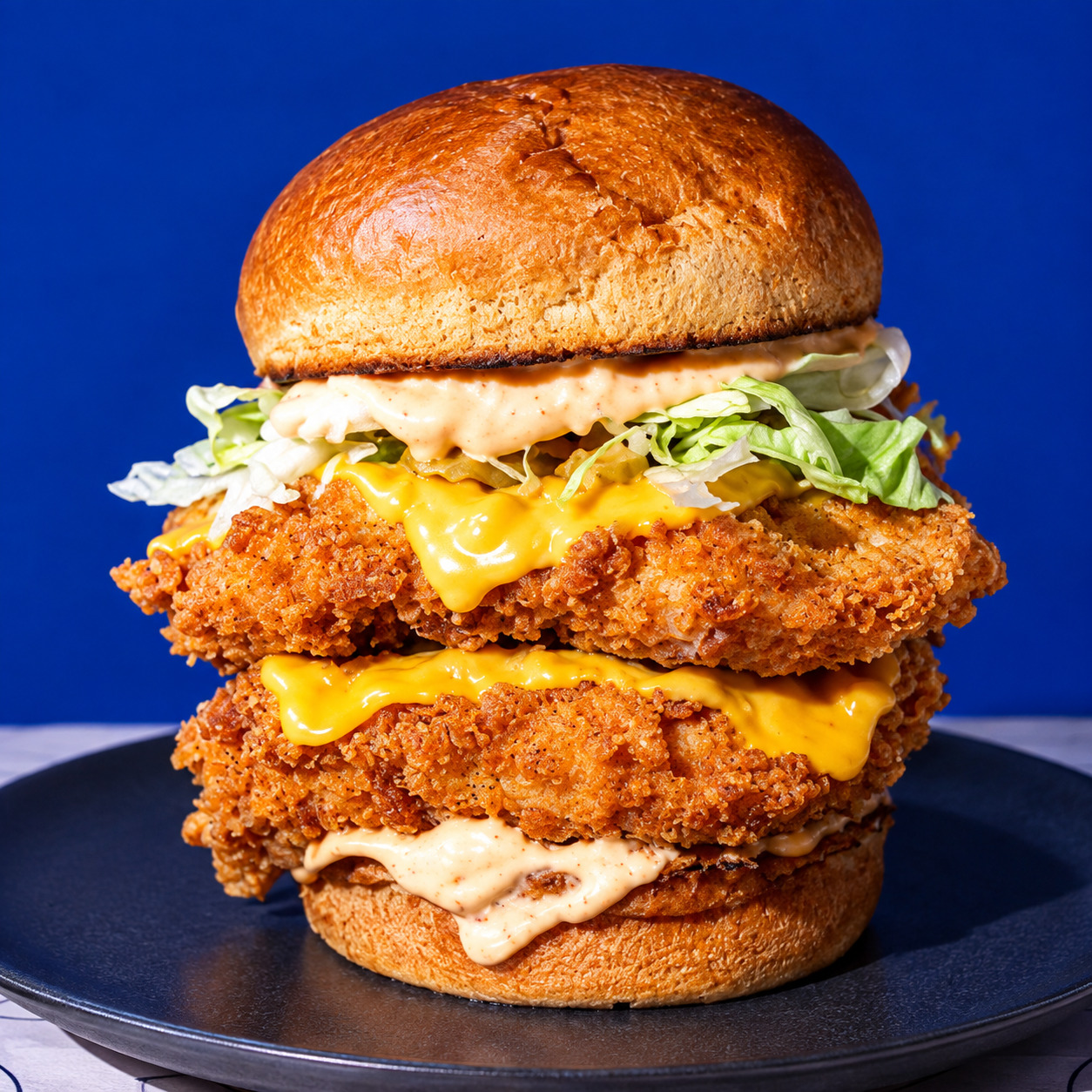 Double Çıtır Burger