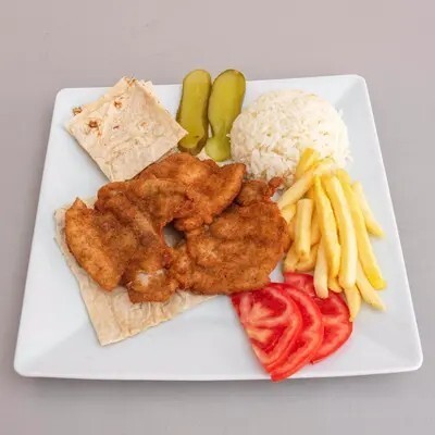 Parmesanlı Tavuk Şnitzel