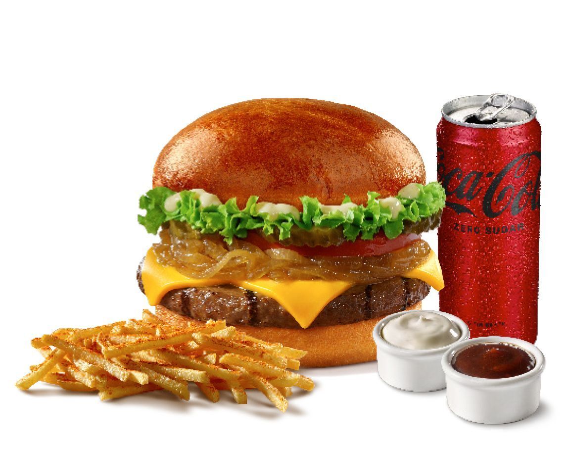Cheeseburger Menü
