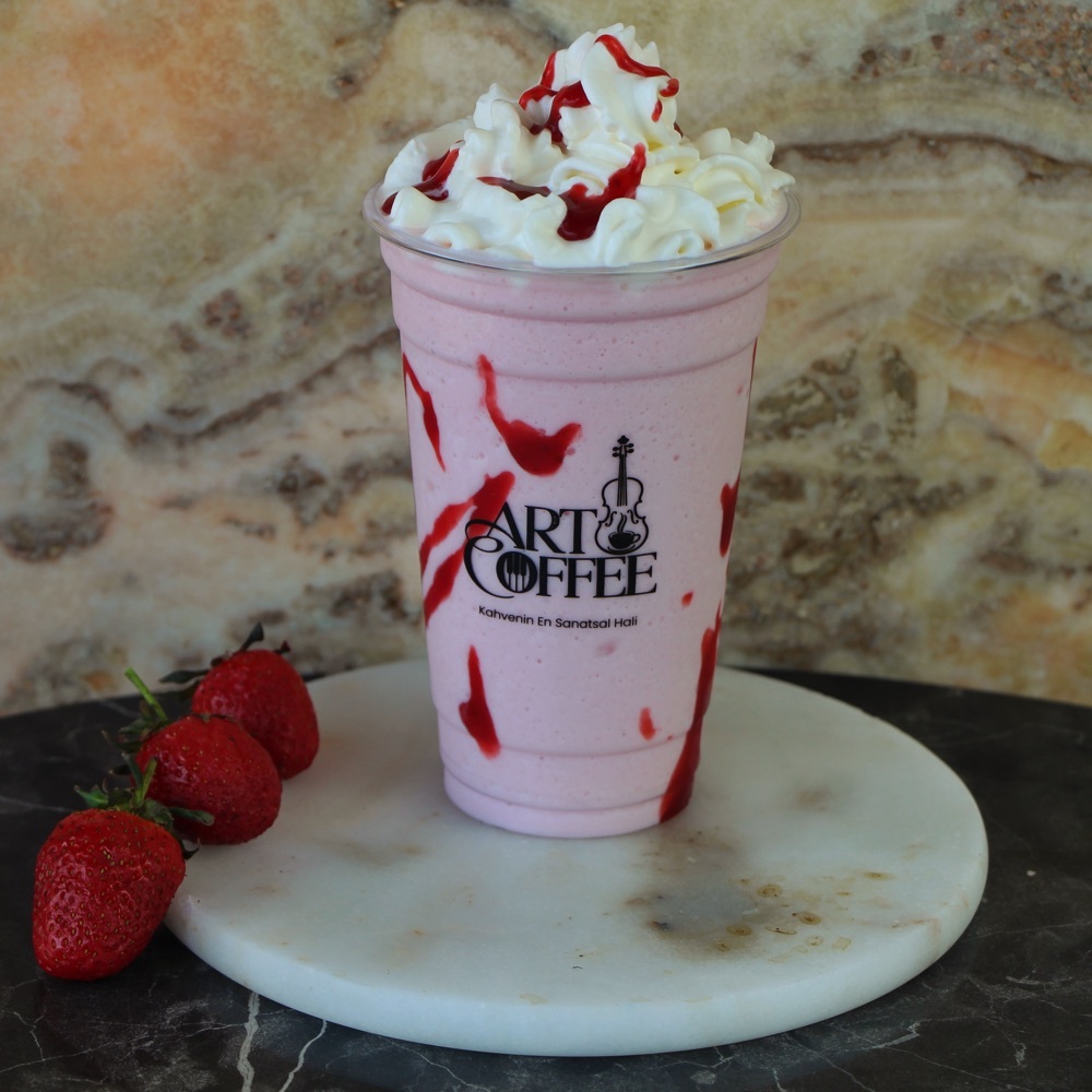 Milkshake Çilekli
