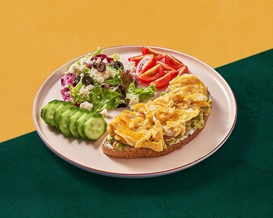 Ekmek Üstü Kahvaltı Tabağı