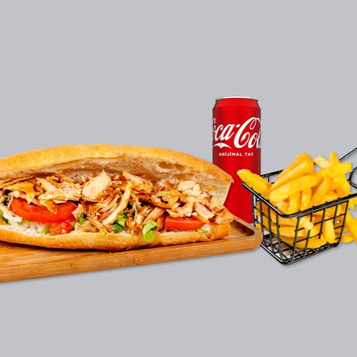 Combo Ekmek Arası Tavuk Menü