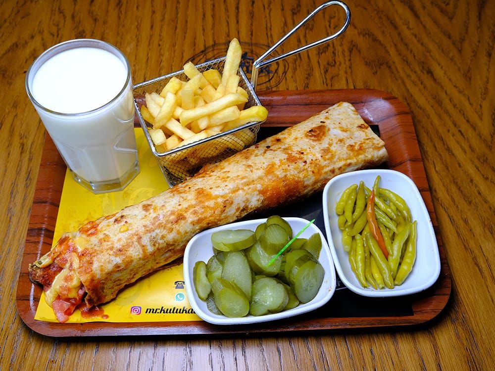 Kütük Special Tavuk Döner Dürüm Menü