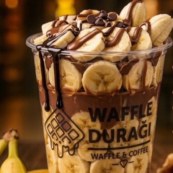 Muz Bardak Waffle