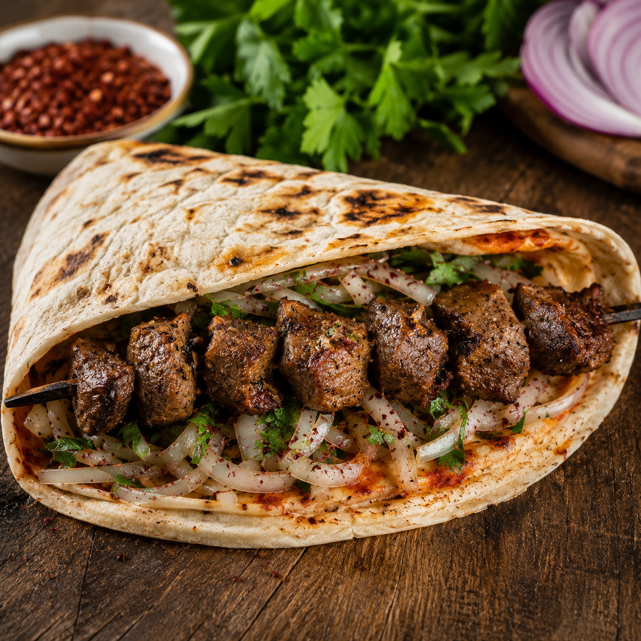 Ekmek Arası Ciğer Şiş