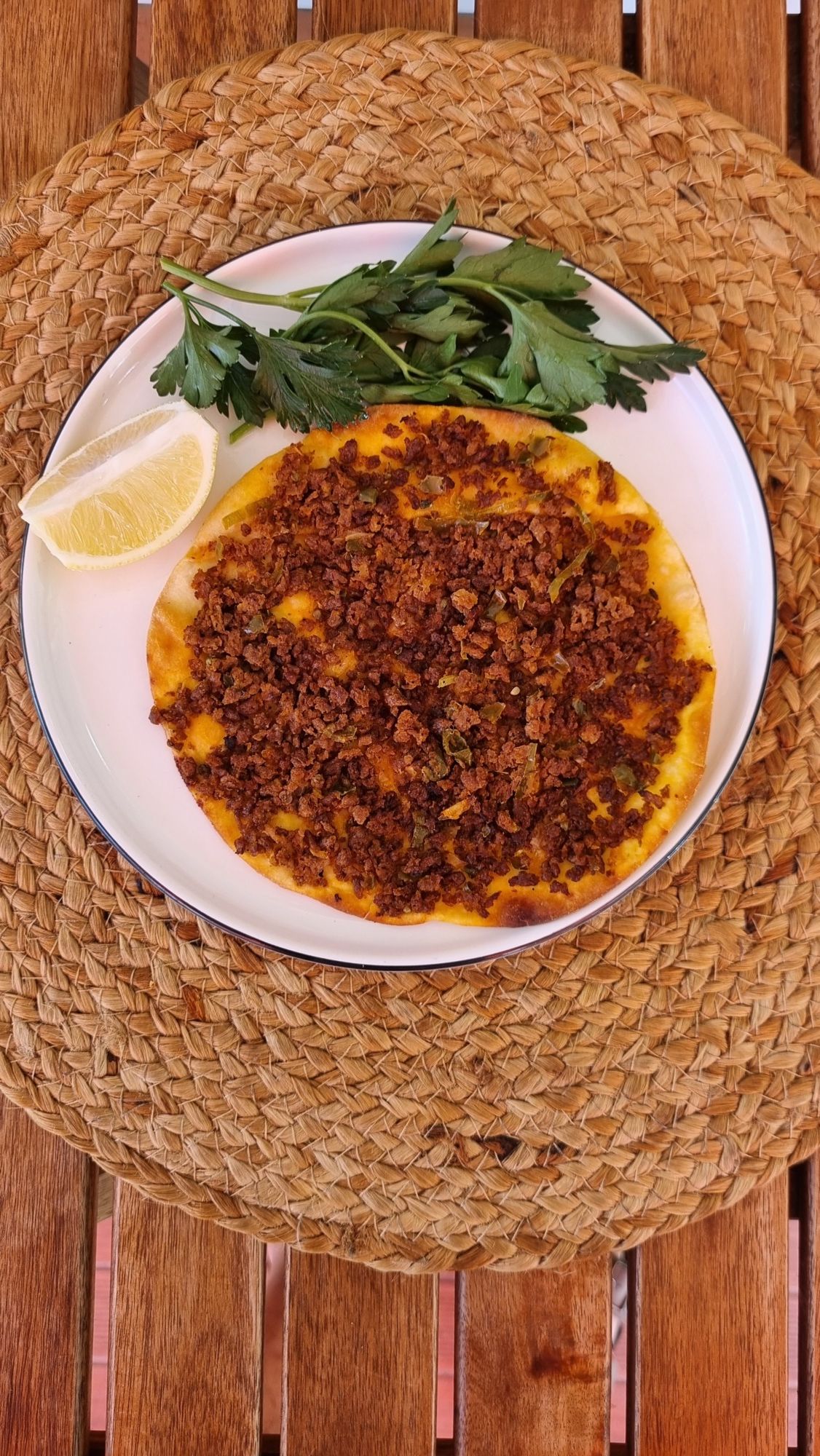 Vegan Lahmacun