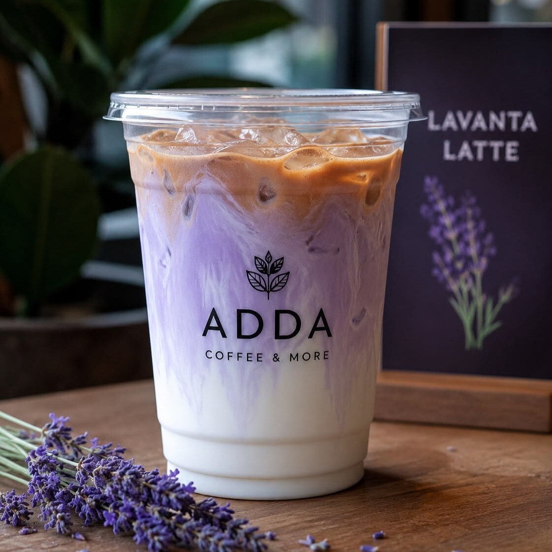 Iced Lavanta Latte