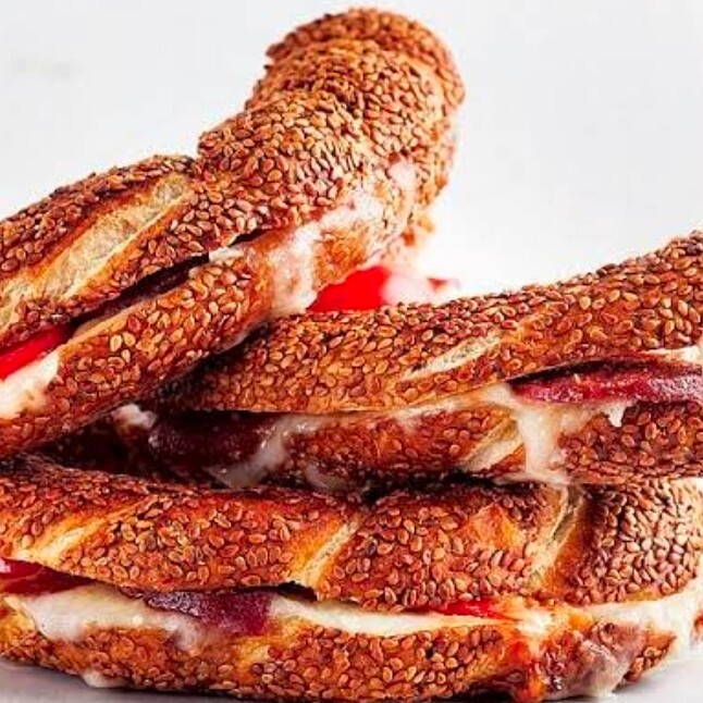 Simit Tost Tulum Peynirli Domatesli Kaşarlı