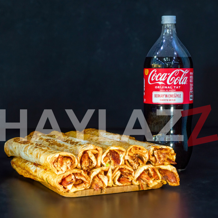 10'lu Mega Dürüm & 2.5L Coca-Cola Menü