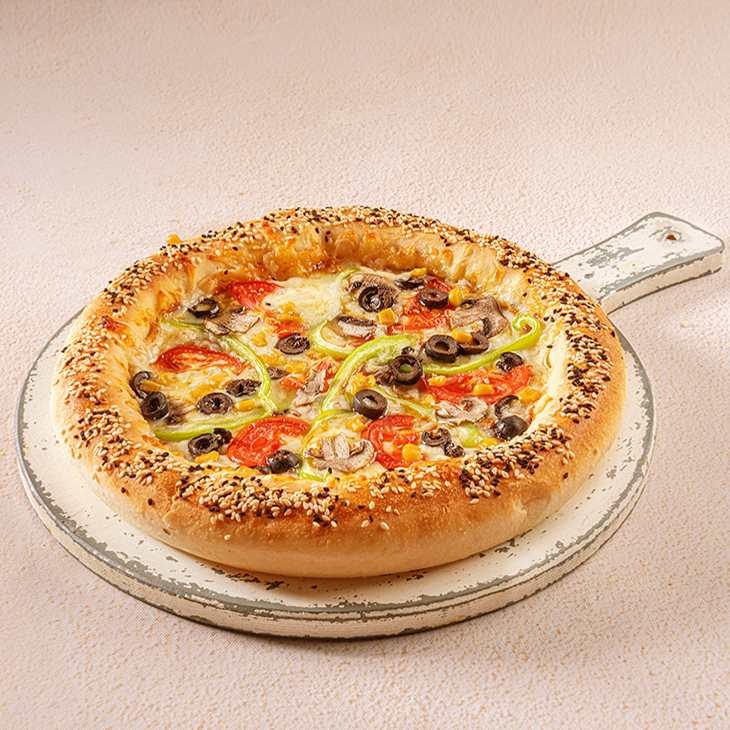 Sebzeli Pizza (Büyük Boy)