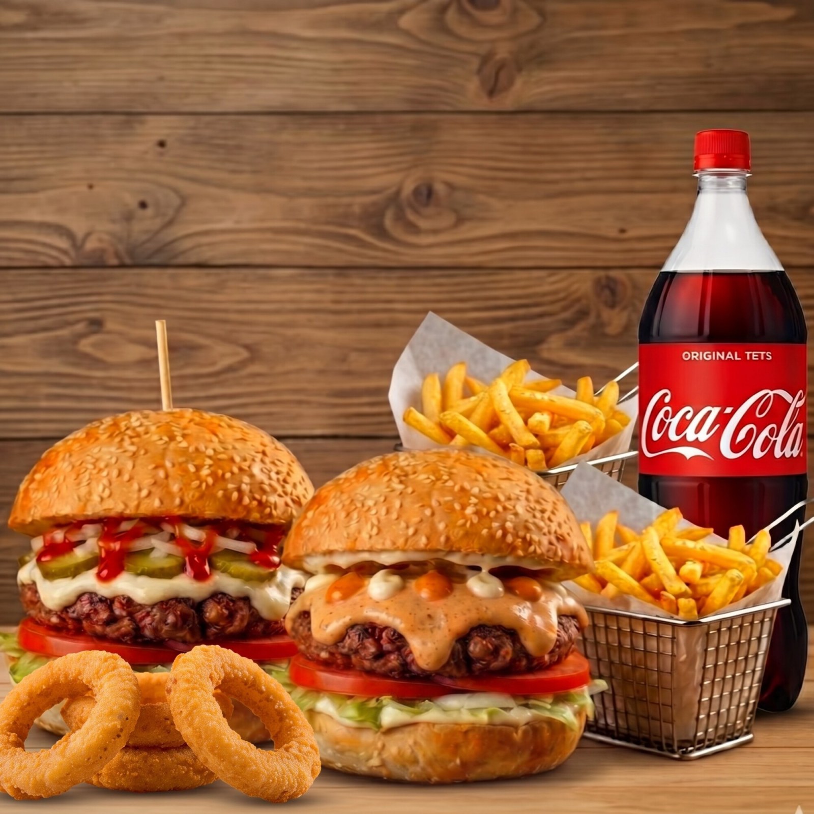 2'li Hamburger Menü