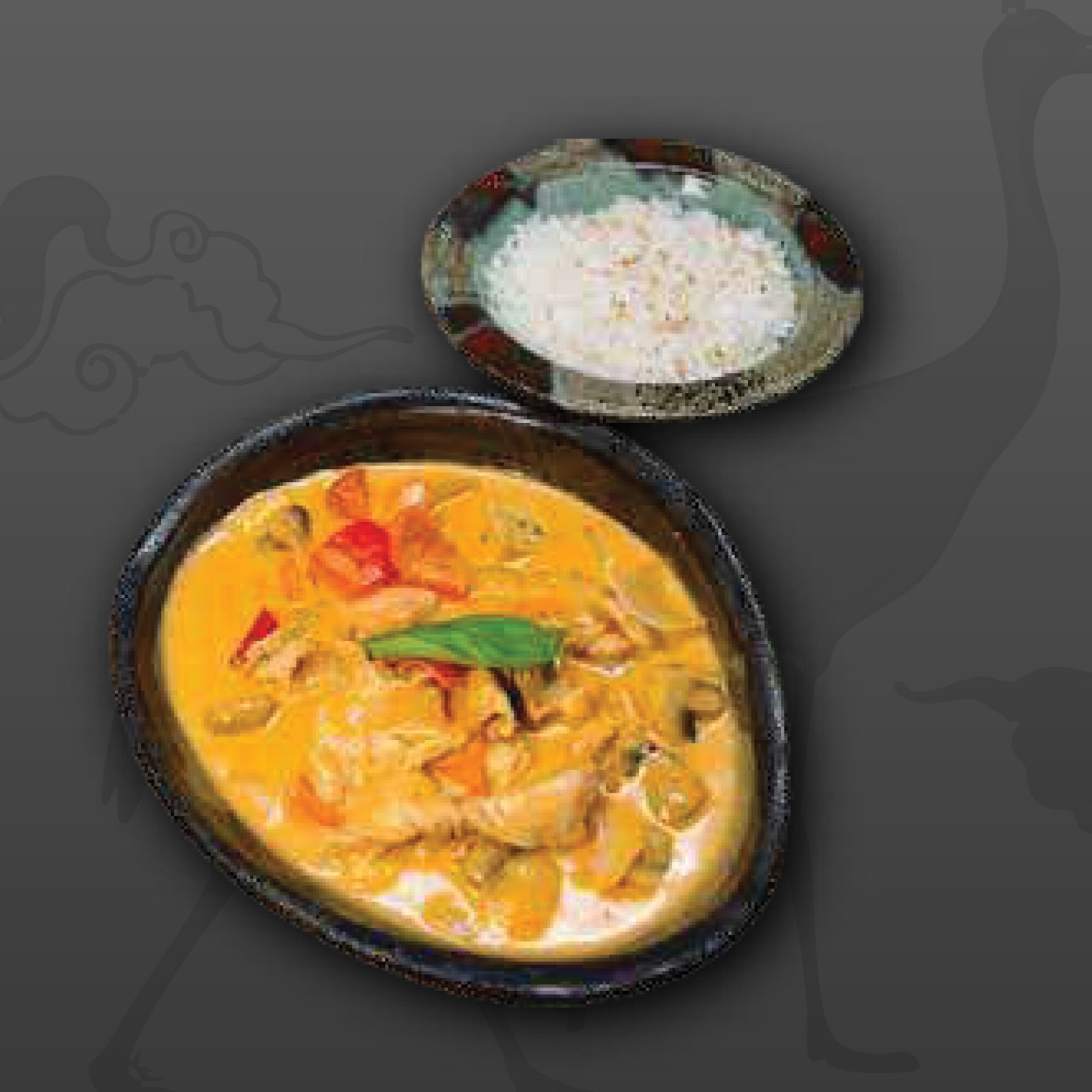 Kırmızı Körili Tavuk (Thai)