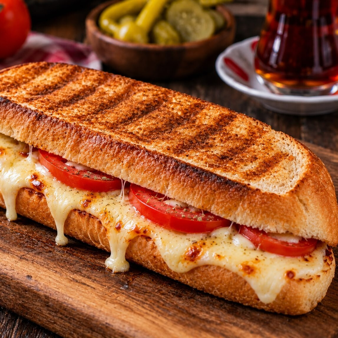 S Kaşar Domates Tost