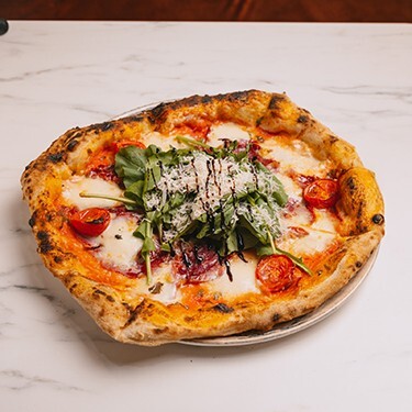 Pizza con Antracoto Affumicata (32 cm)