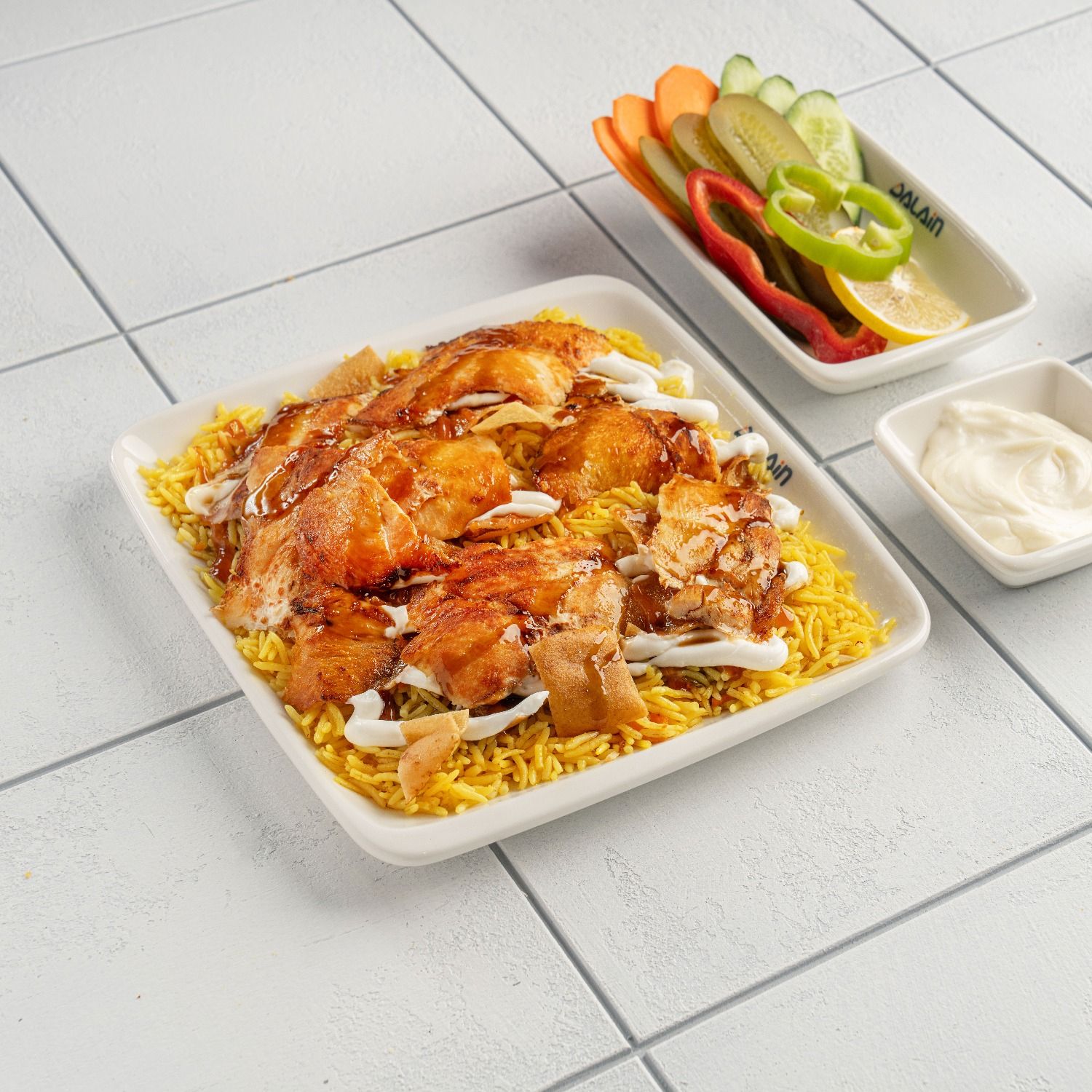 Soslu Pilavüstü Tavuk Döner