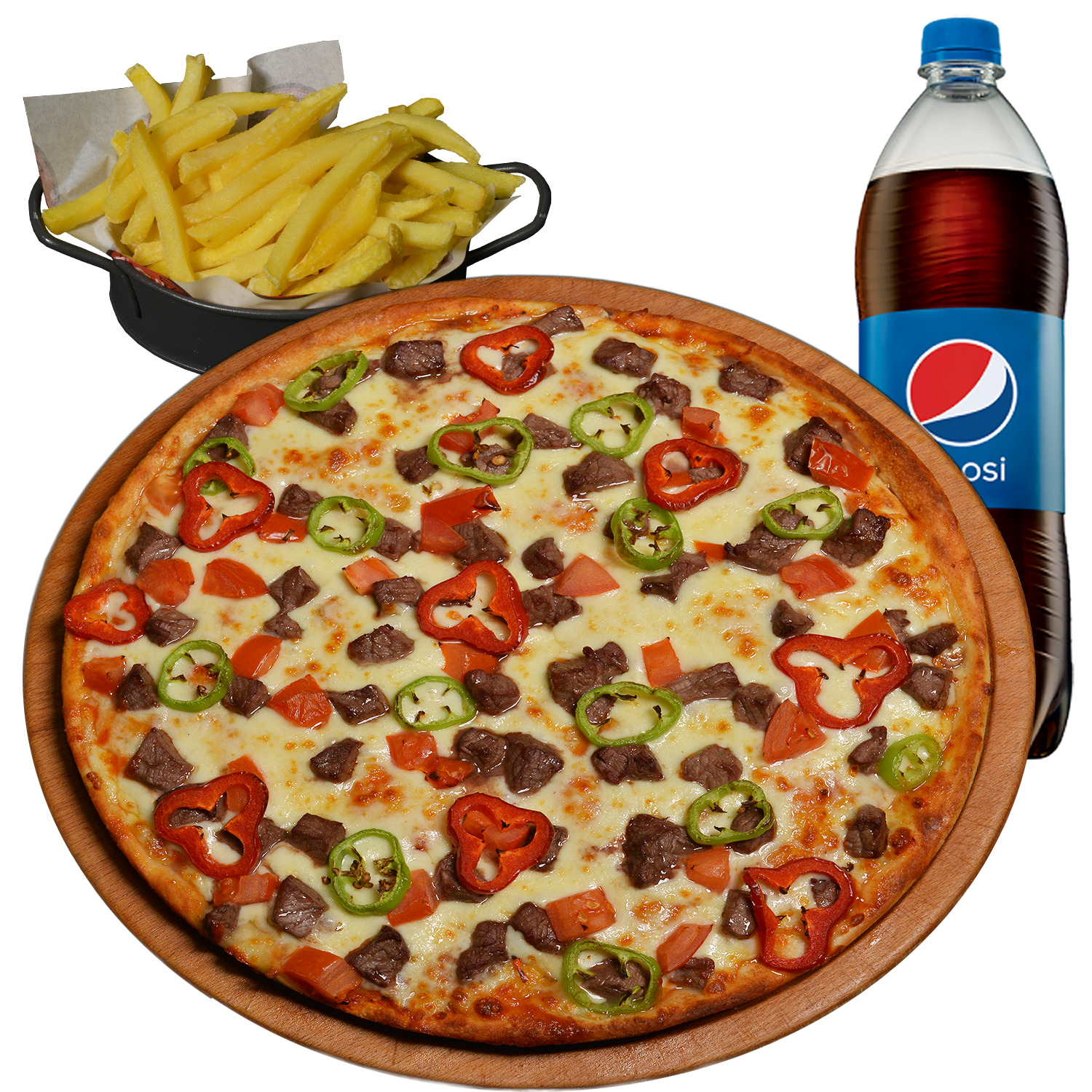 Bonfileli Pizza (Aile Boy) Menü