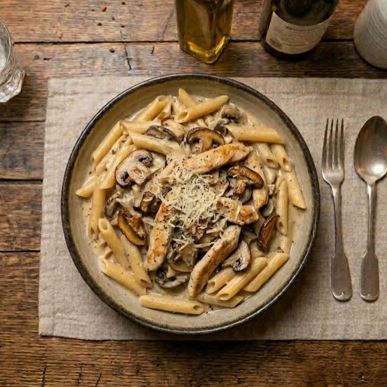 Alfredo Tavuklu Penne