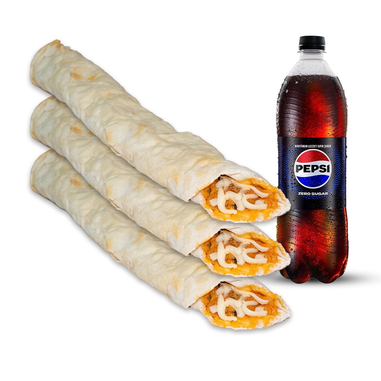 3'lü Kaşarlı Patatesli Sıkma Menü