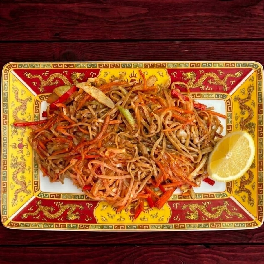 Pad Thai Körili Sebzeli Noodle