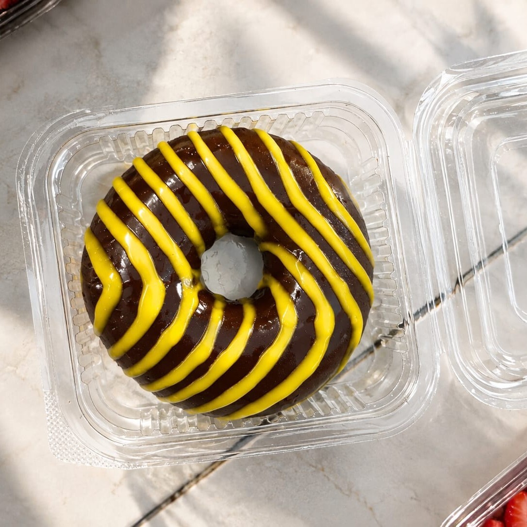 Vanilya Dolgulu Donat ( 1 alana 1 bedava )