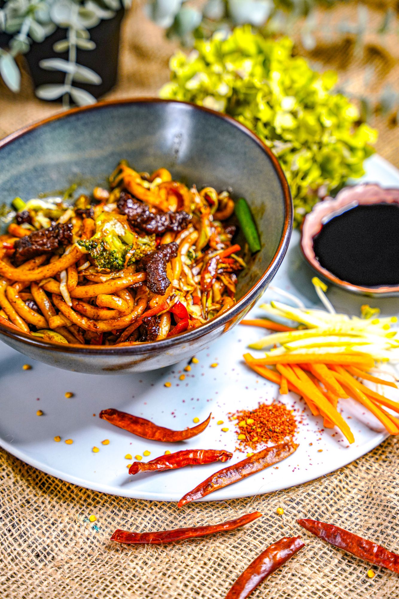 Sebzeli Udon ( Vegetable )