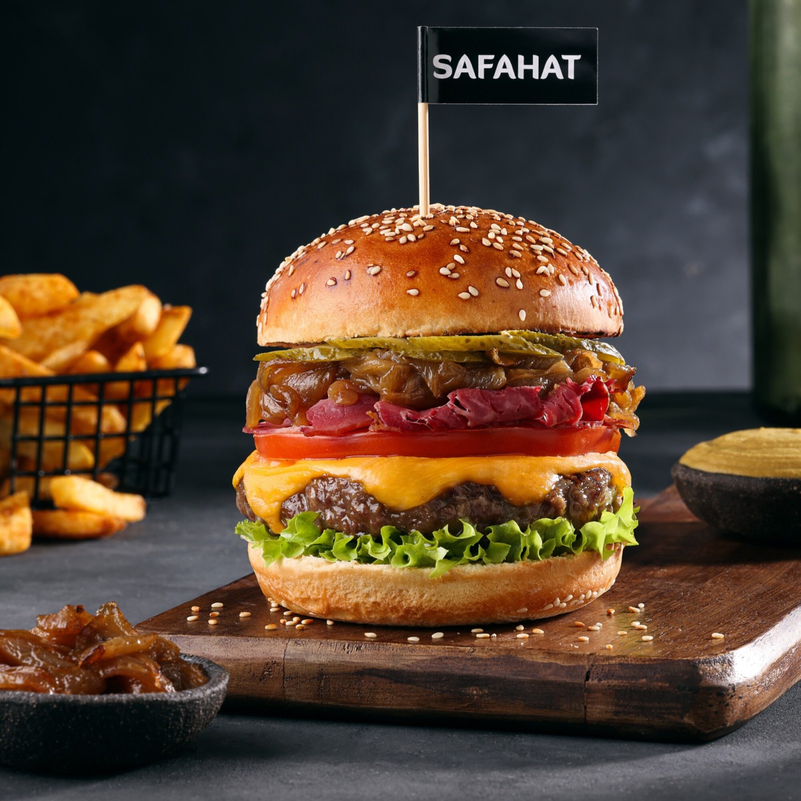 Safahat Gurme Burger Menü