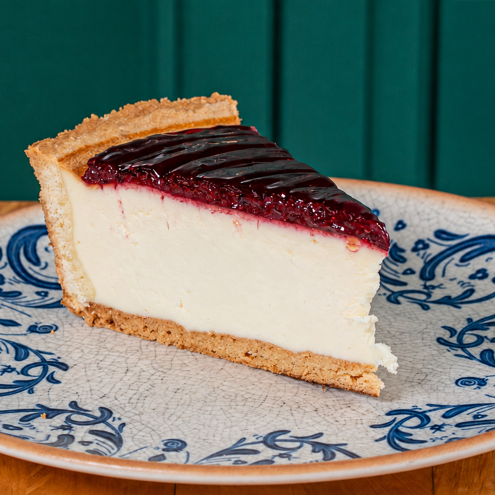Böğürtlenli Cheesecake