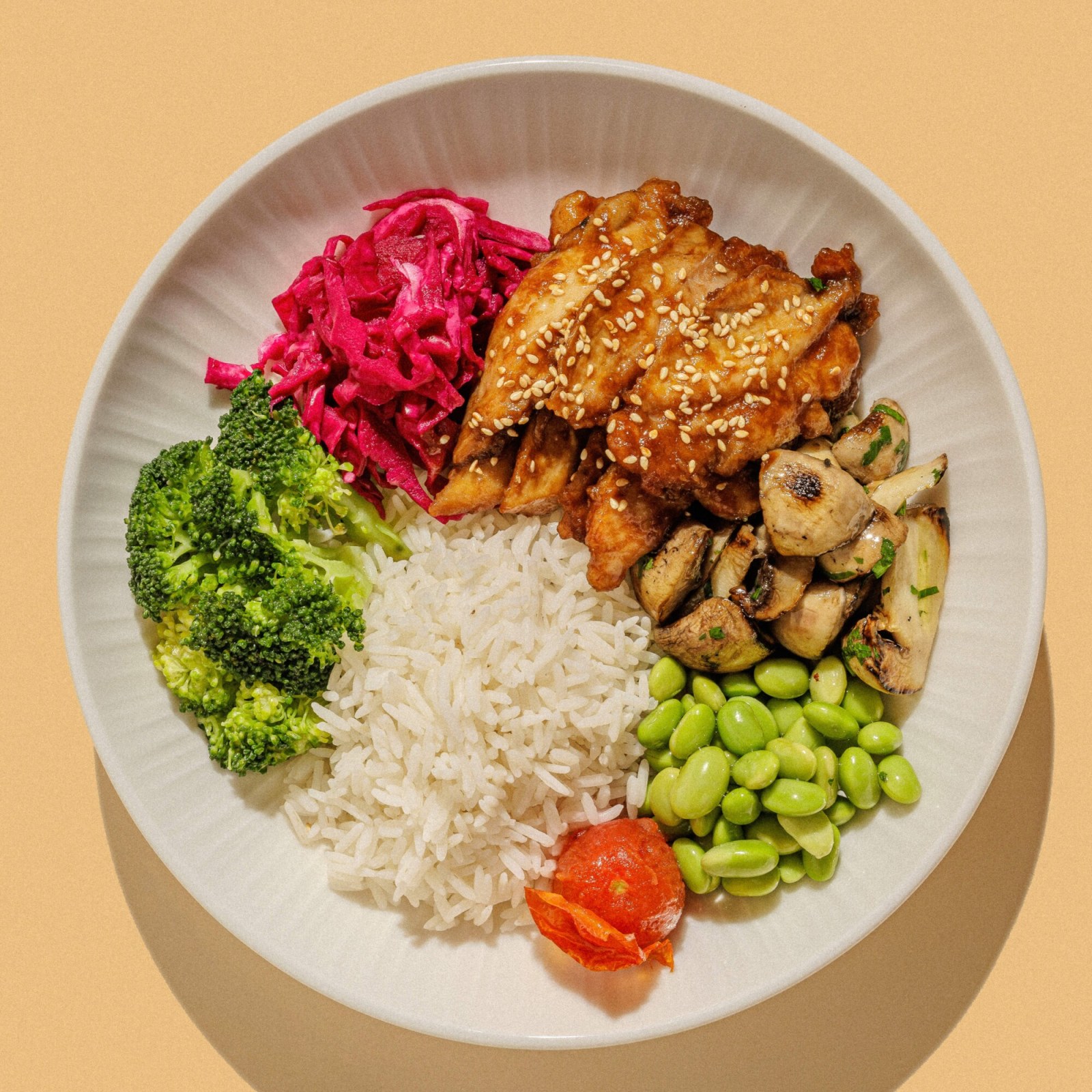 Teriyaki Soslu Tavuk Bowl