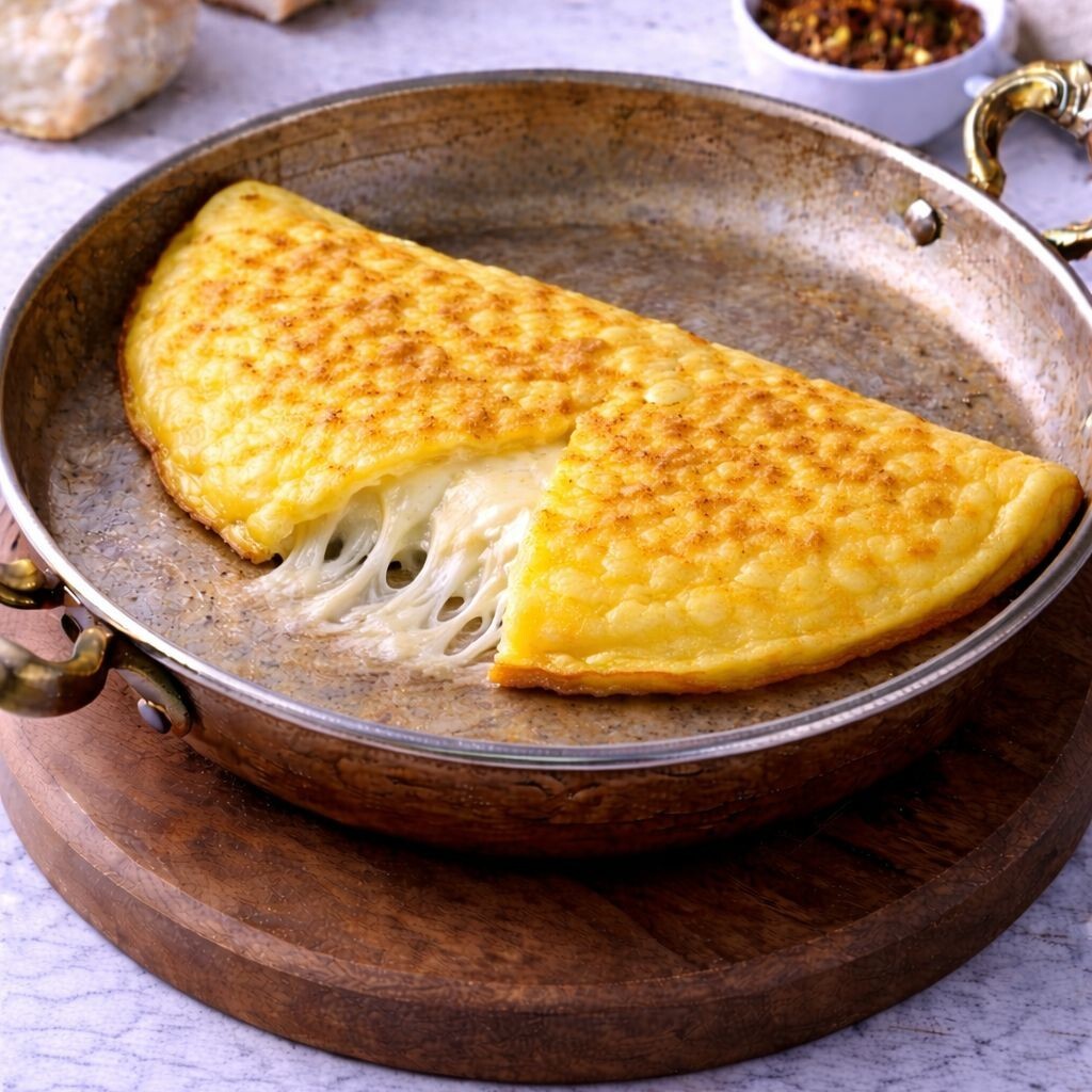 Kaşarlı Omlet