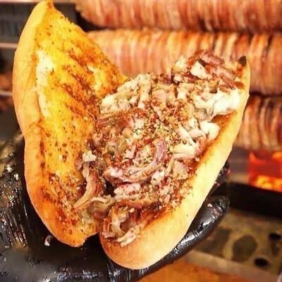 İzmir Kokoreç + Ayran+Karışık Turşu