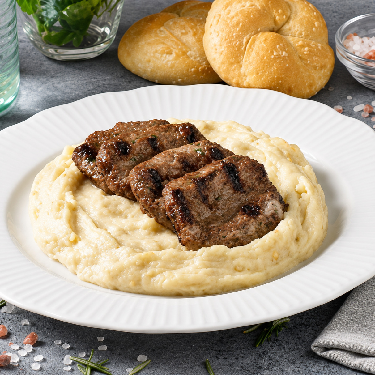 Beğendi Üzeri Izgara Köfte (180 gr.)
