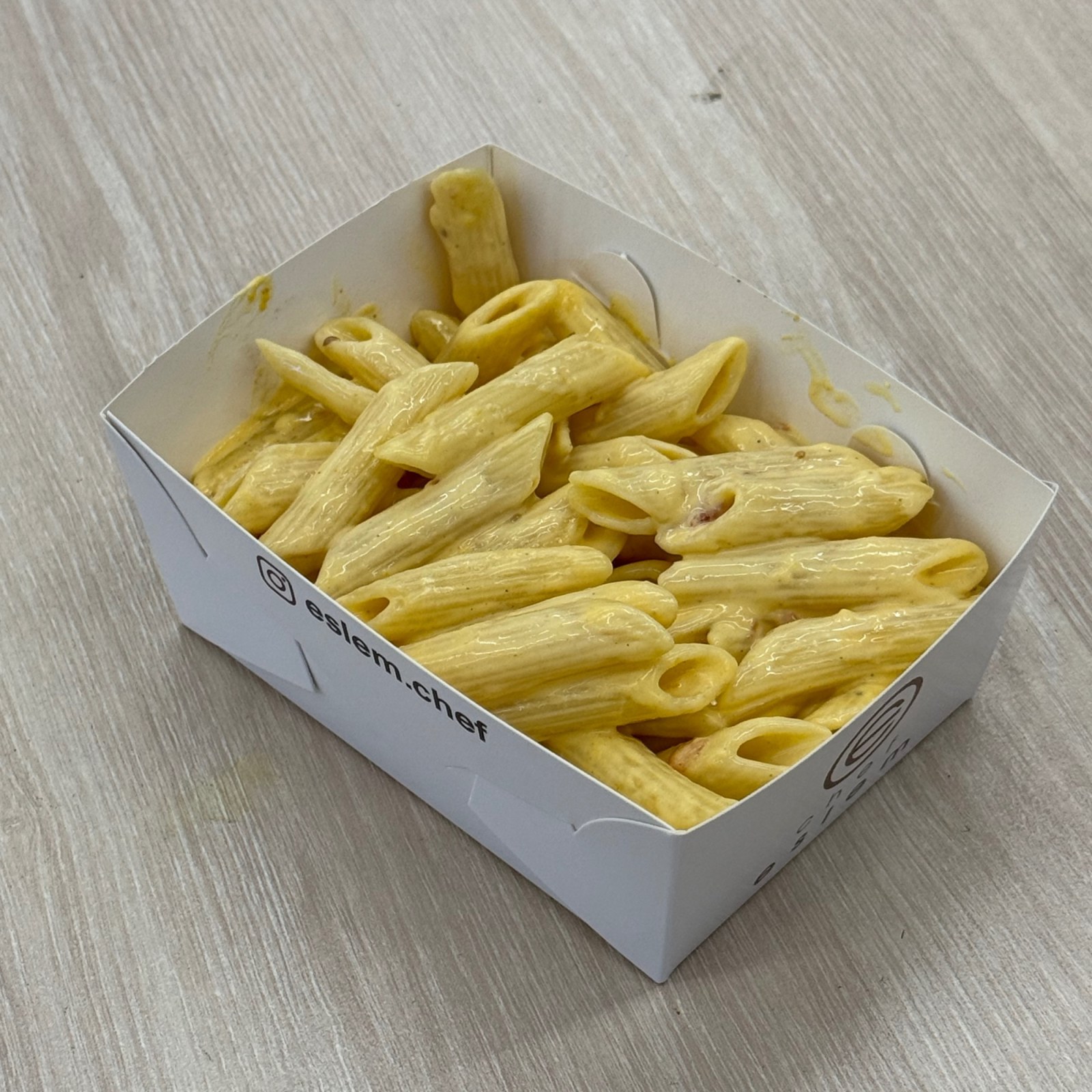 Cheddar Soslu Makarna