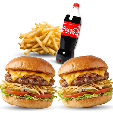 2'li Cheese Burger Menü