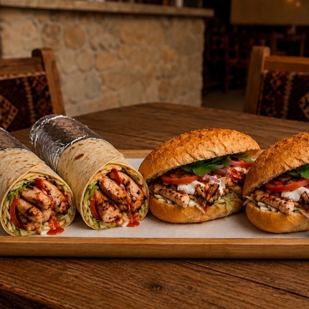 Tavuk Döner (4 Kişilik)