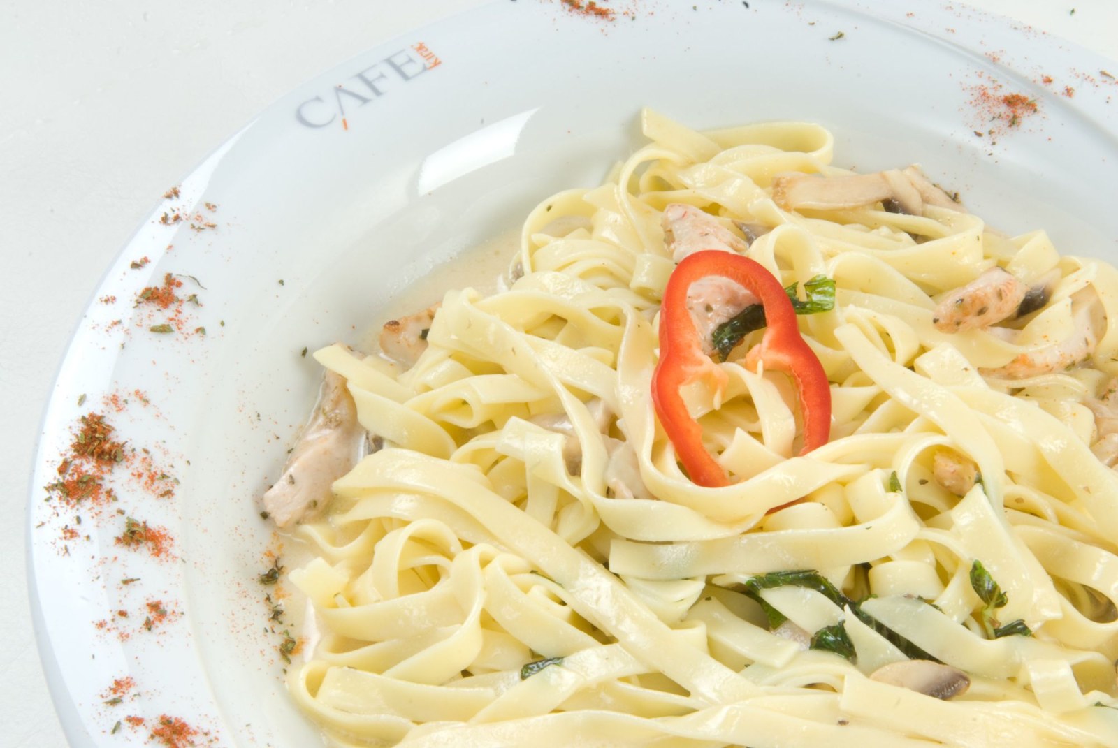 Sebzeli Fettuccine