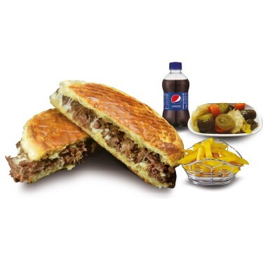 Kavurmalı Kaşarlı Bazlama Tost Menü