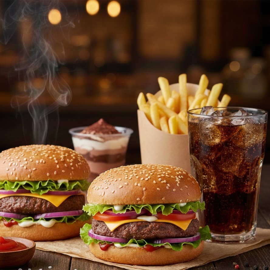 İkili Cheese Burger