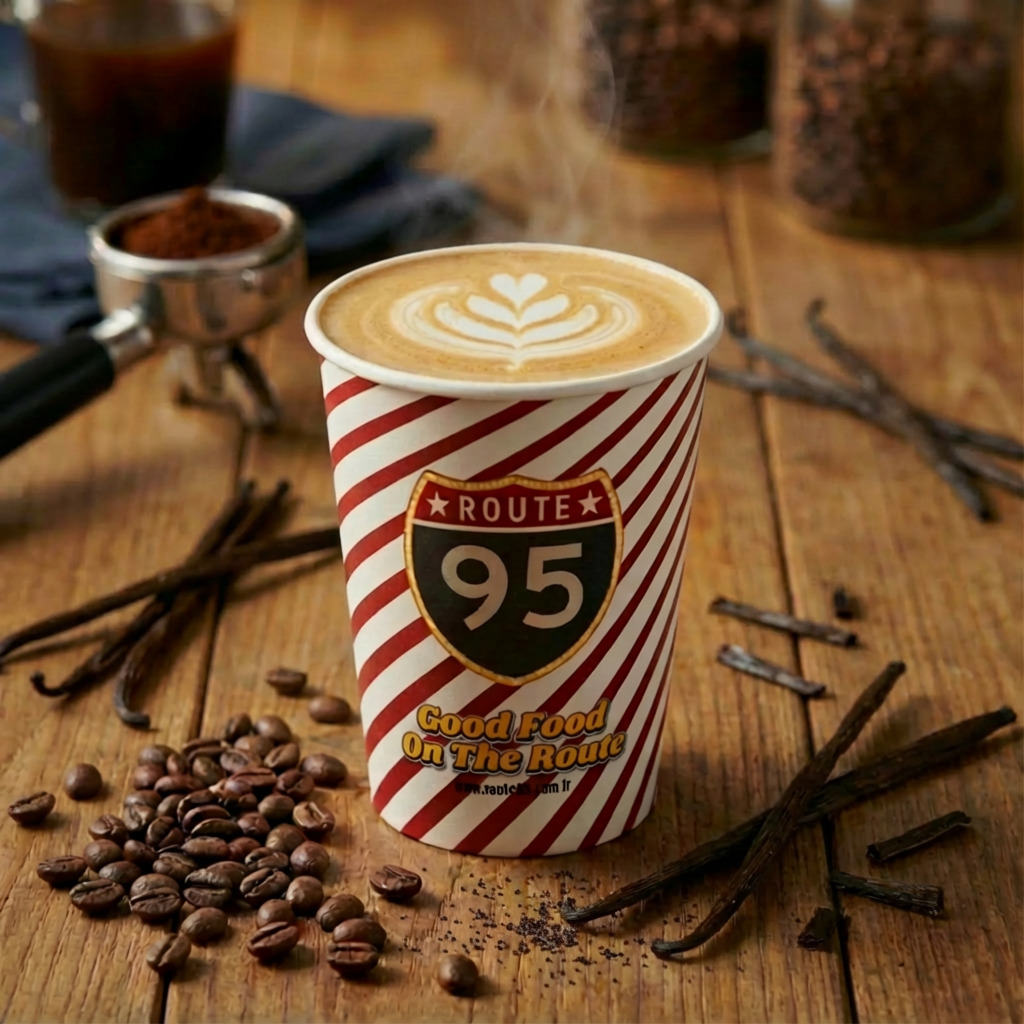 Vanilla Latte (14 Oz)
